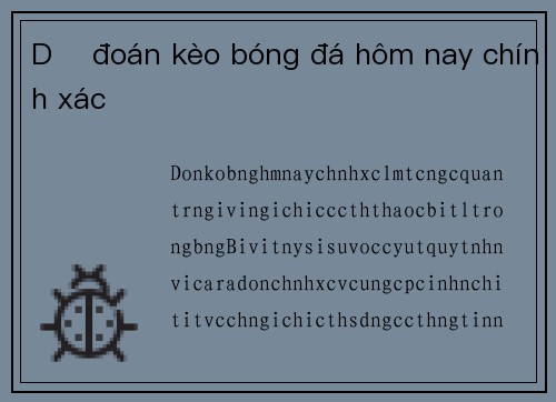 Dự đoán kèo bóng đá hôm nay chính xác