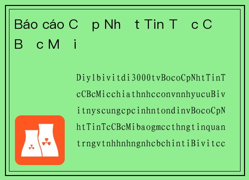 Báo cáo Cập Nhật Tin Tức Cờ Bạc Mới