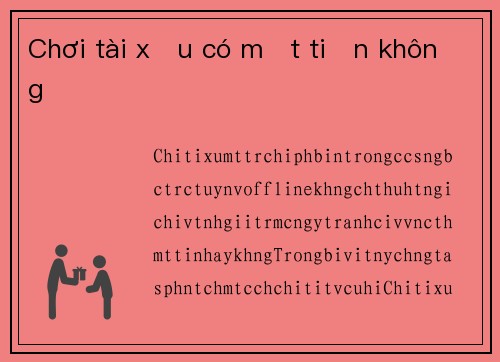 Chơi tài xỉu có mất tiền không