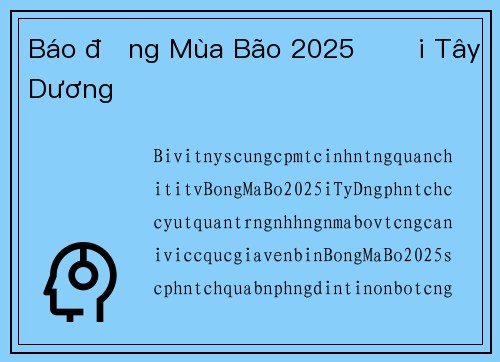 Báo động Mùa Bão 2025 Đại Tây Dương